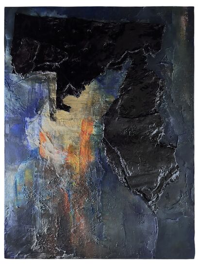 Spatial Flux - a Paint Artowrk by Tomo Sakurai